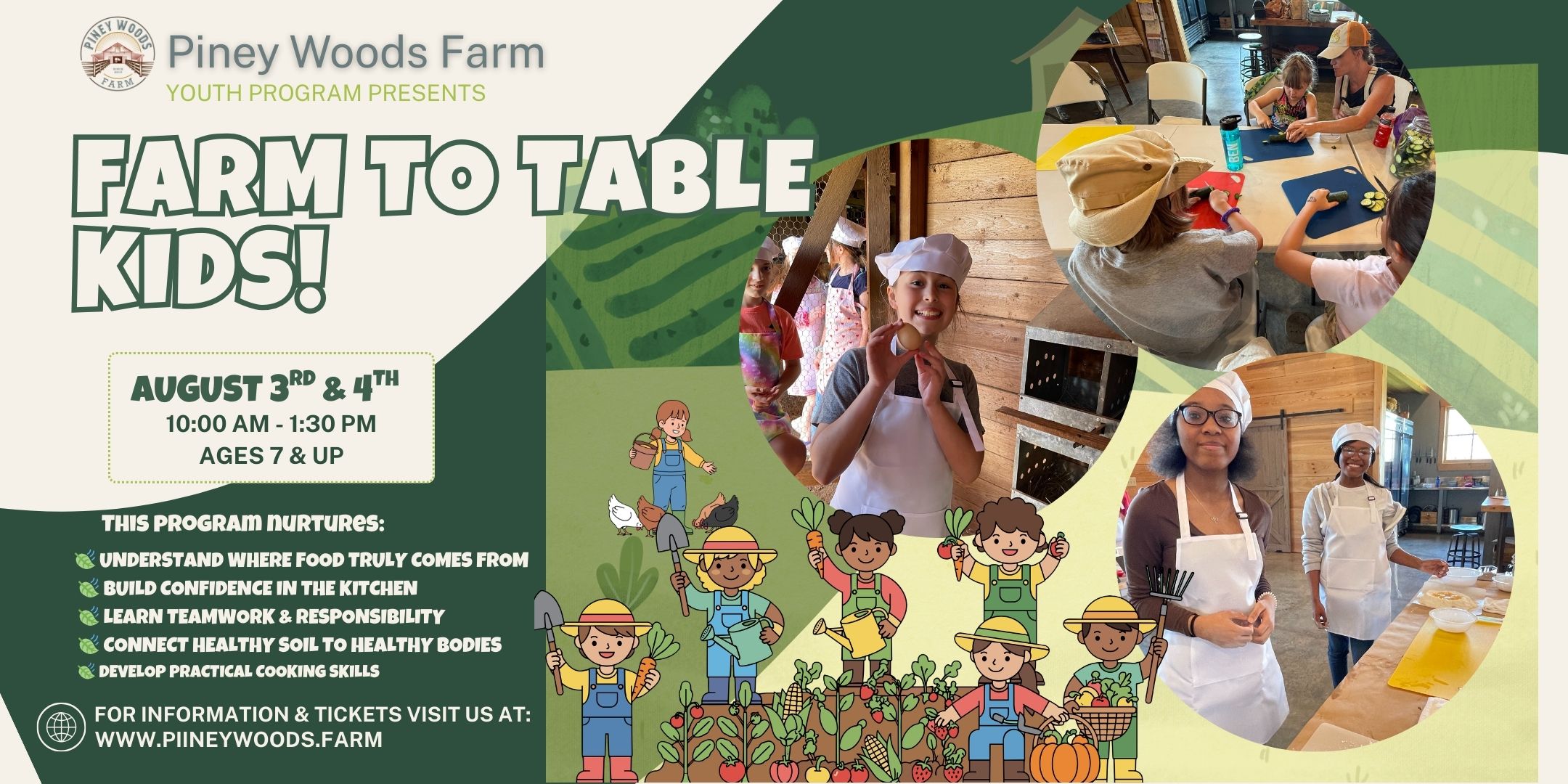 Farm to Table Kids Camp 2026