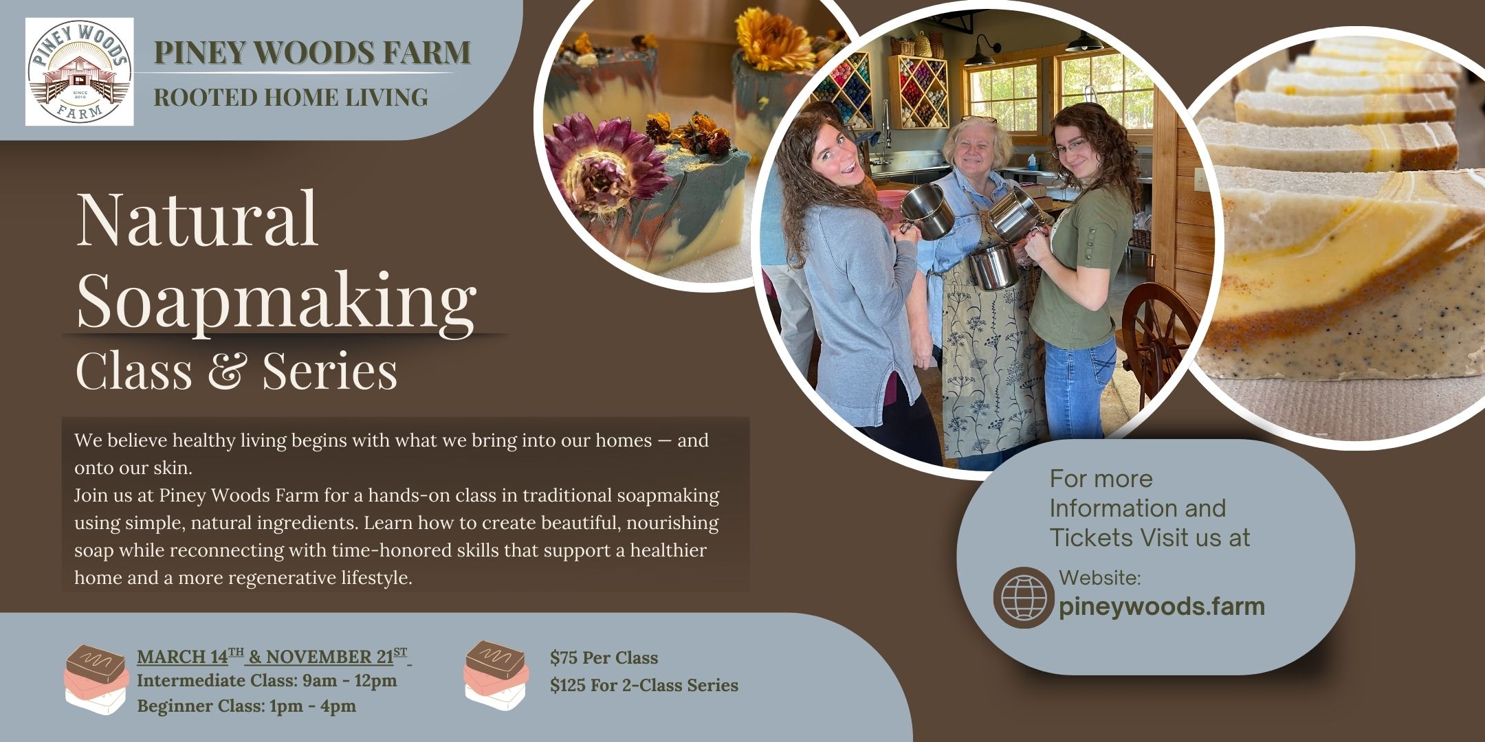 Piney Woods Farm Natural Soap Making