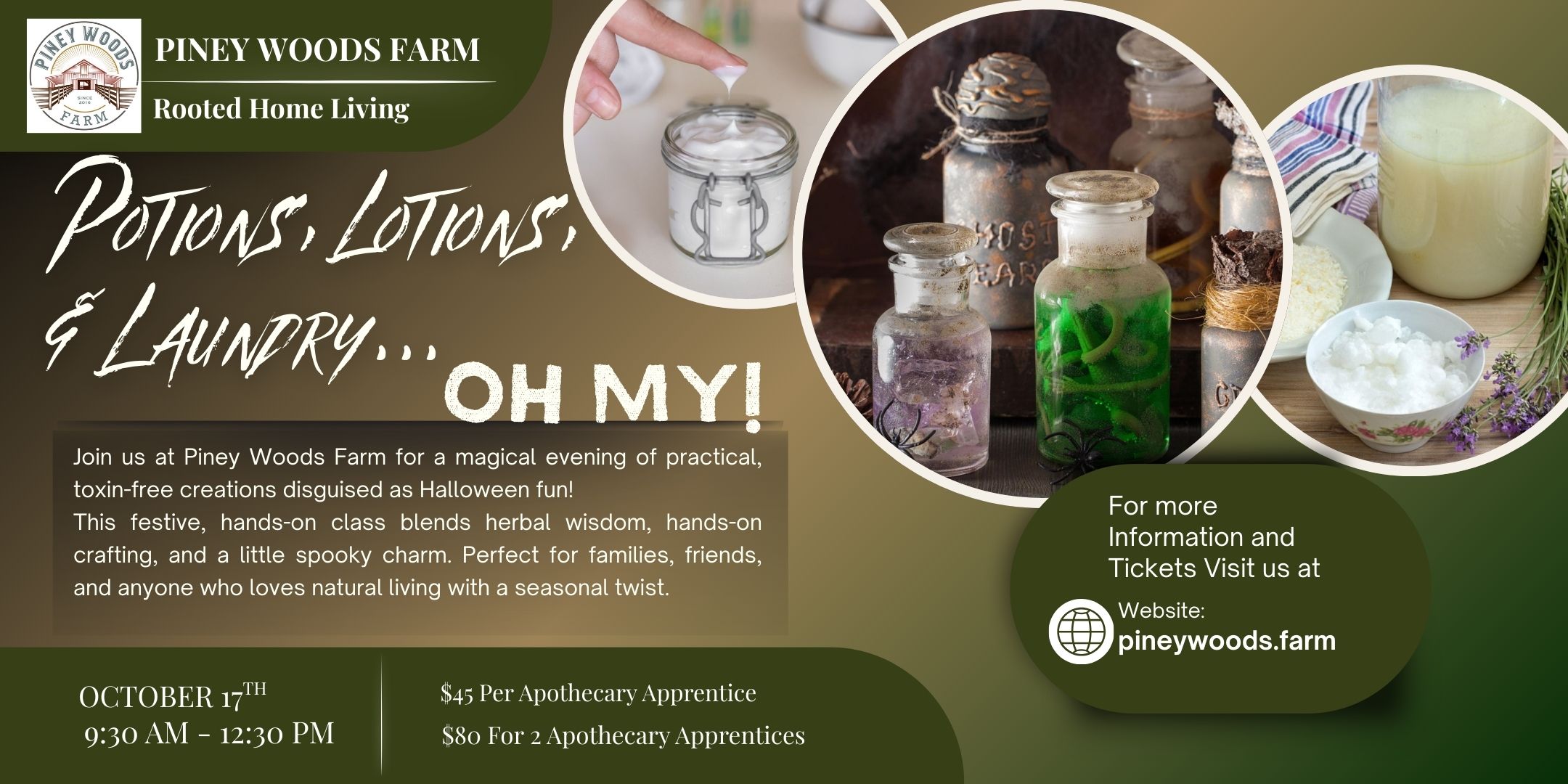 Potions, Lotions, & Laundry OH MY