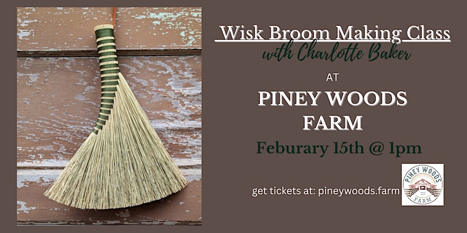 Traditional wisk broom making class